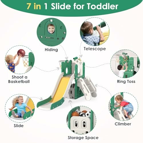 7 in 1 Toddler Slide