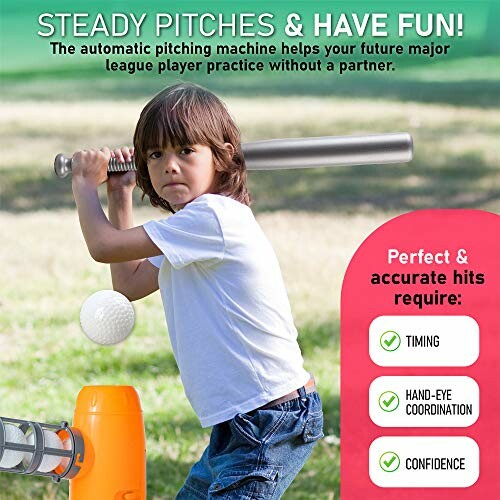 Kids Auto Baseball Pitching Machine