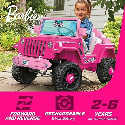 Power Wheels Barbie Jeep Wrangler