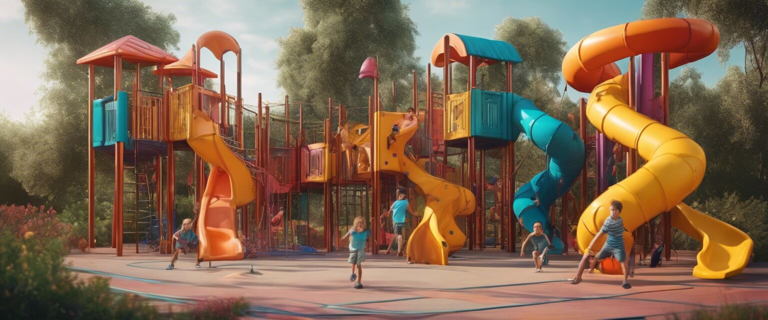 Climbing structure for kids