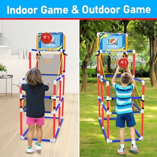 63" Arcade Basketball Game Set