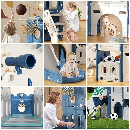 Glaf Toddler Slide 8 in 1