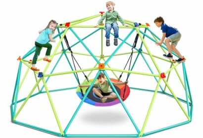 Hapfan Climbing Dome Swing Set