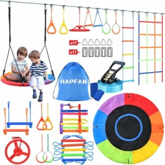 Hapfan Ninja Warrior Obstacle Course