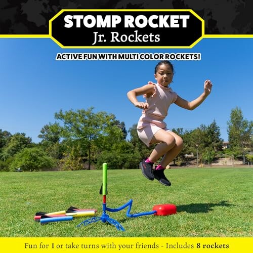 Stomp Rocket Jr Multi-Color Rocket Launcher