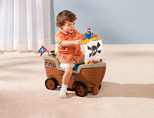 2-in-1 Pirate Ship Toy