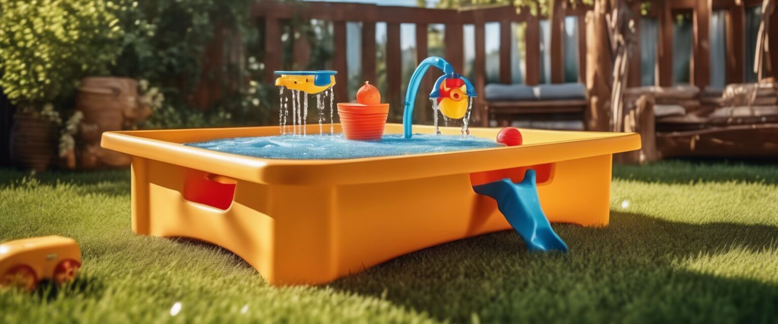 Water play table