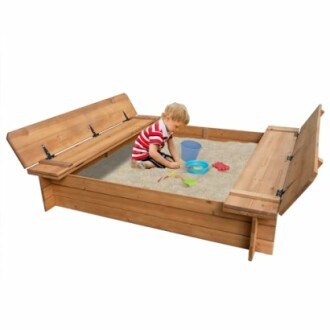 BIRASIL Wood Sandbox